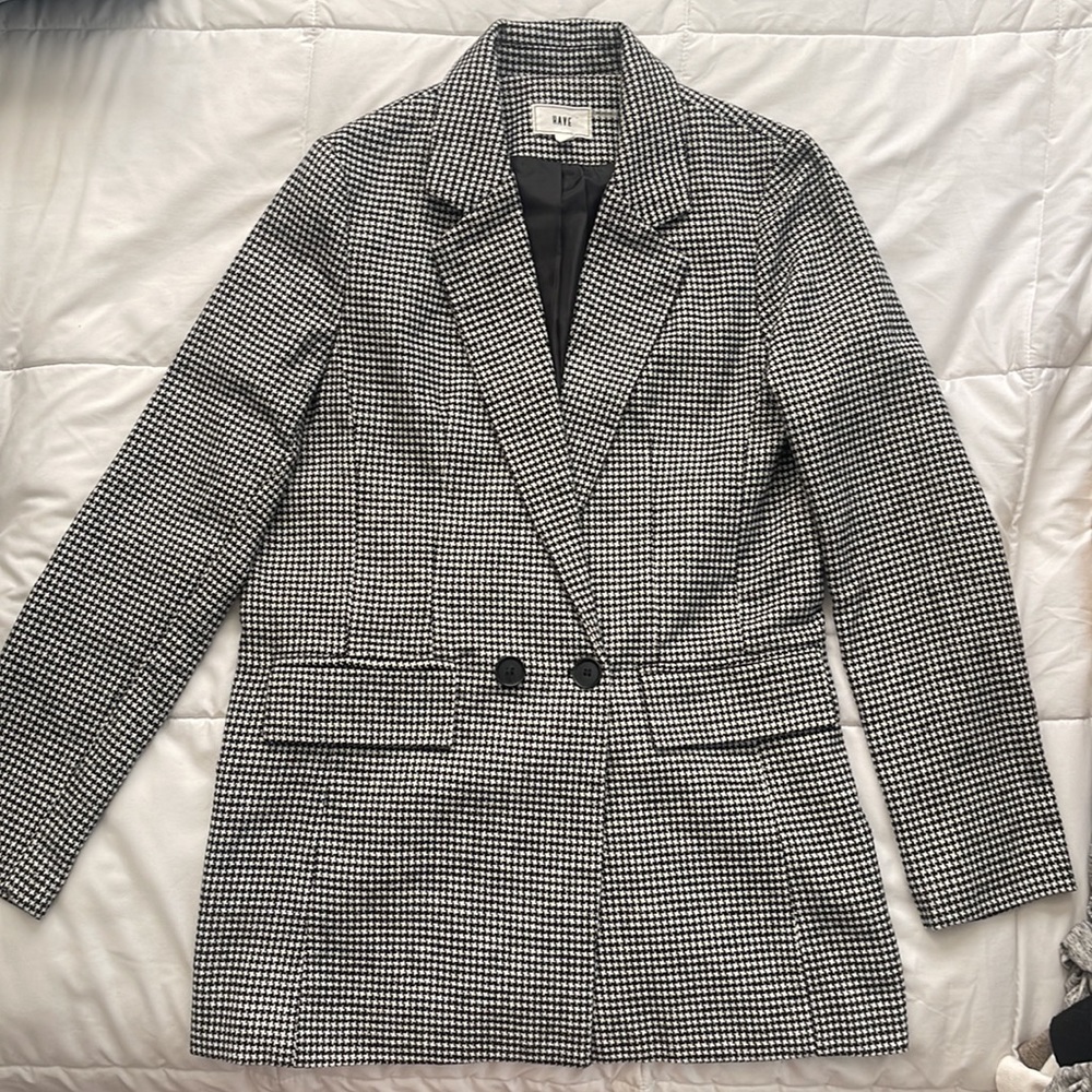 Plaid Blazer
